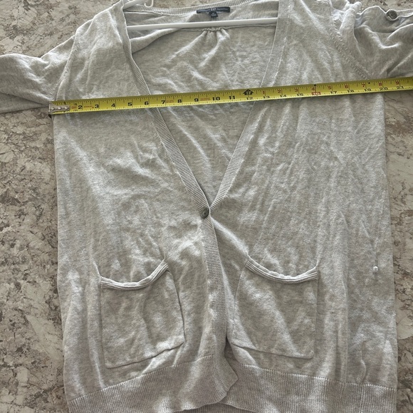 Gap Button Down Cardigan Women’s Gray Medium - Picture 8 of 10